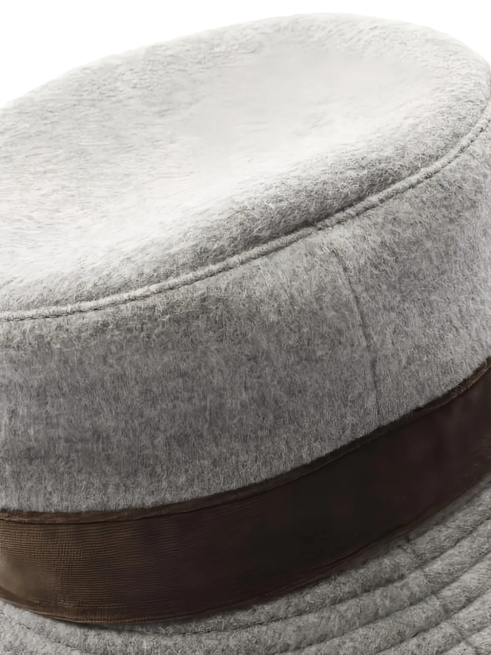 HERMES Pre-owned 2000s Felted Hat In Gray