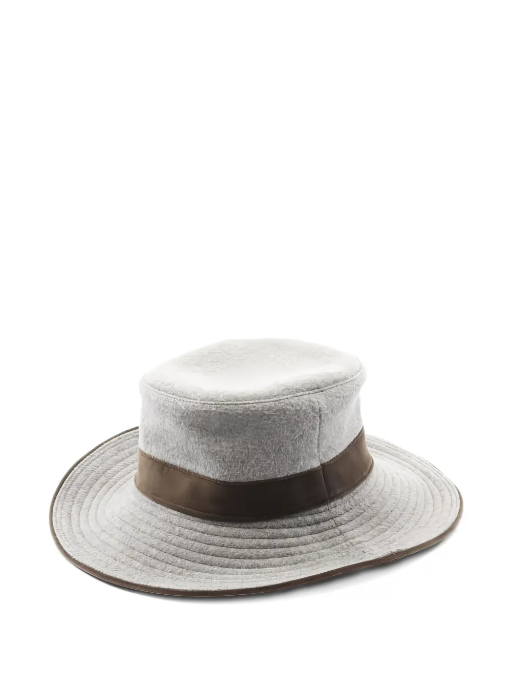 HERMES Pre-owned 2000s Felted Hat In Gray