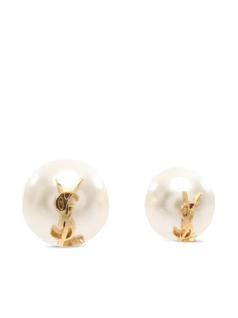 Saint Laurent Pre-Owned boucles d'oreilles Cassandre (années 2020)