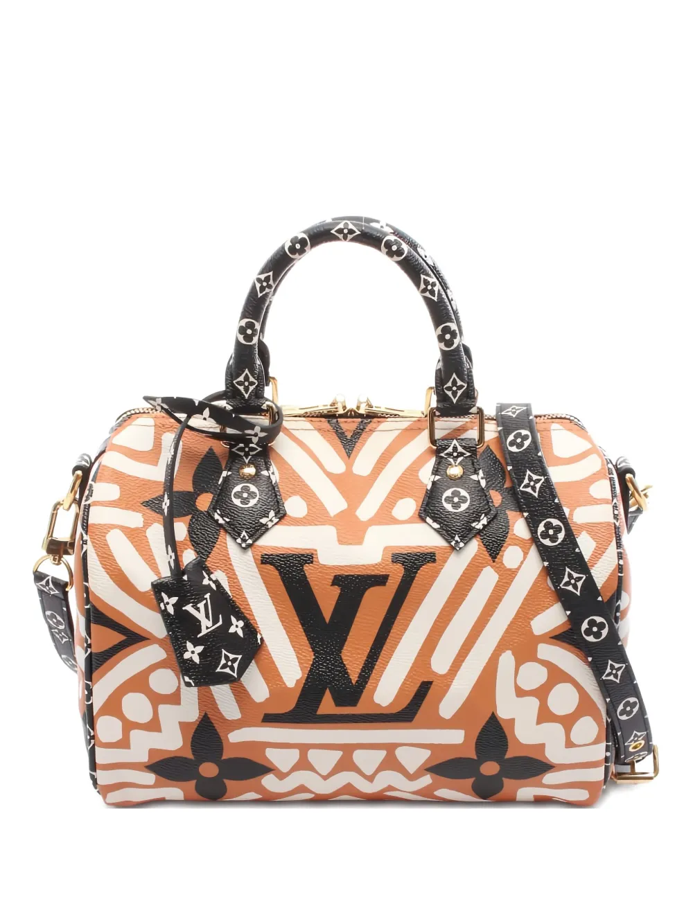 Louis Vuitton Pre-Owned スピーディ バンドリエール ハンドバッグ - オレンジ Louis Vuitton Pre-Owned スピーディ バンドリエール ハンドバッグ - オレンジ