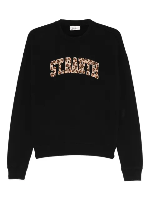 MC2 Saint Barth Stardust W logo-embroidered sweatshirt