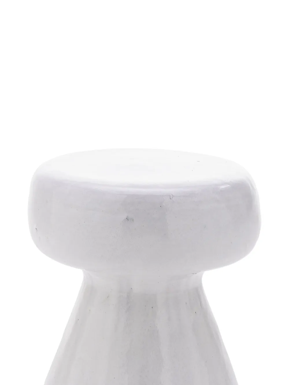 Gervasoni 1882 Inout 44 side table (46cm x 37cm) - Wit