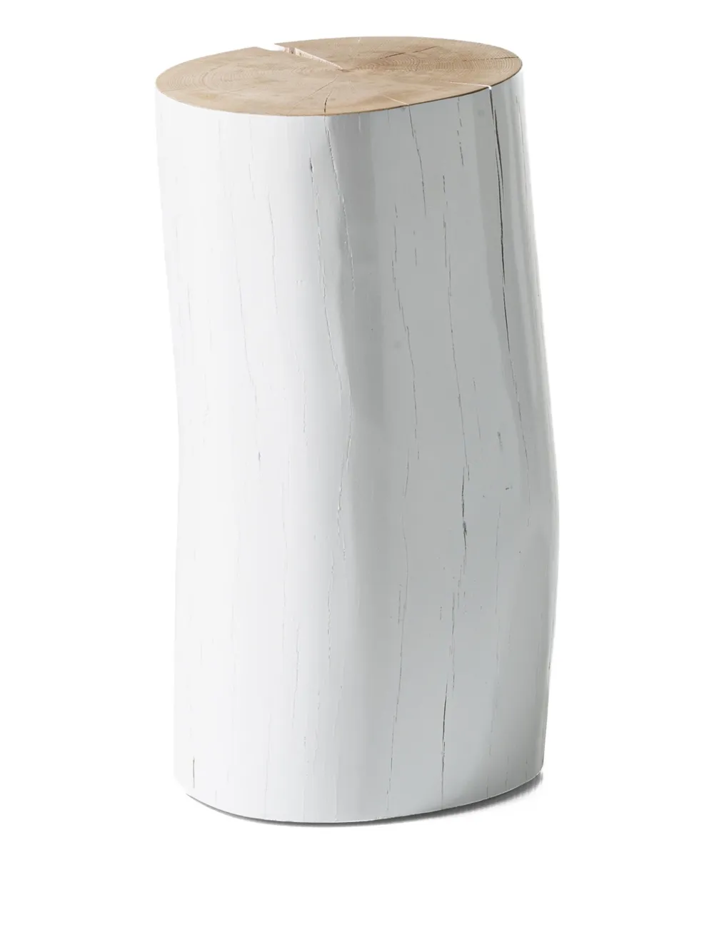 Gervasoni 1882 Log medium side table (22cm x 42cm) | bianco | Image 1