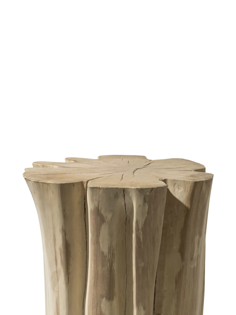 Gervasoni 1882 medium Brick rattan side table (45cm x 45cm) | Tische | Image 2