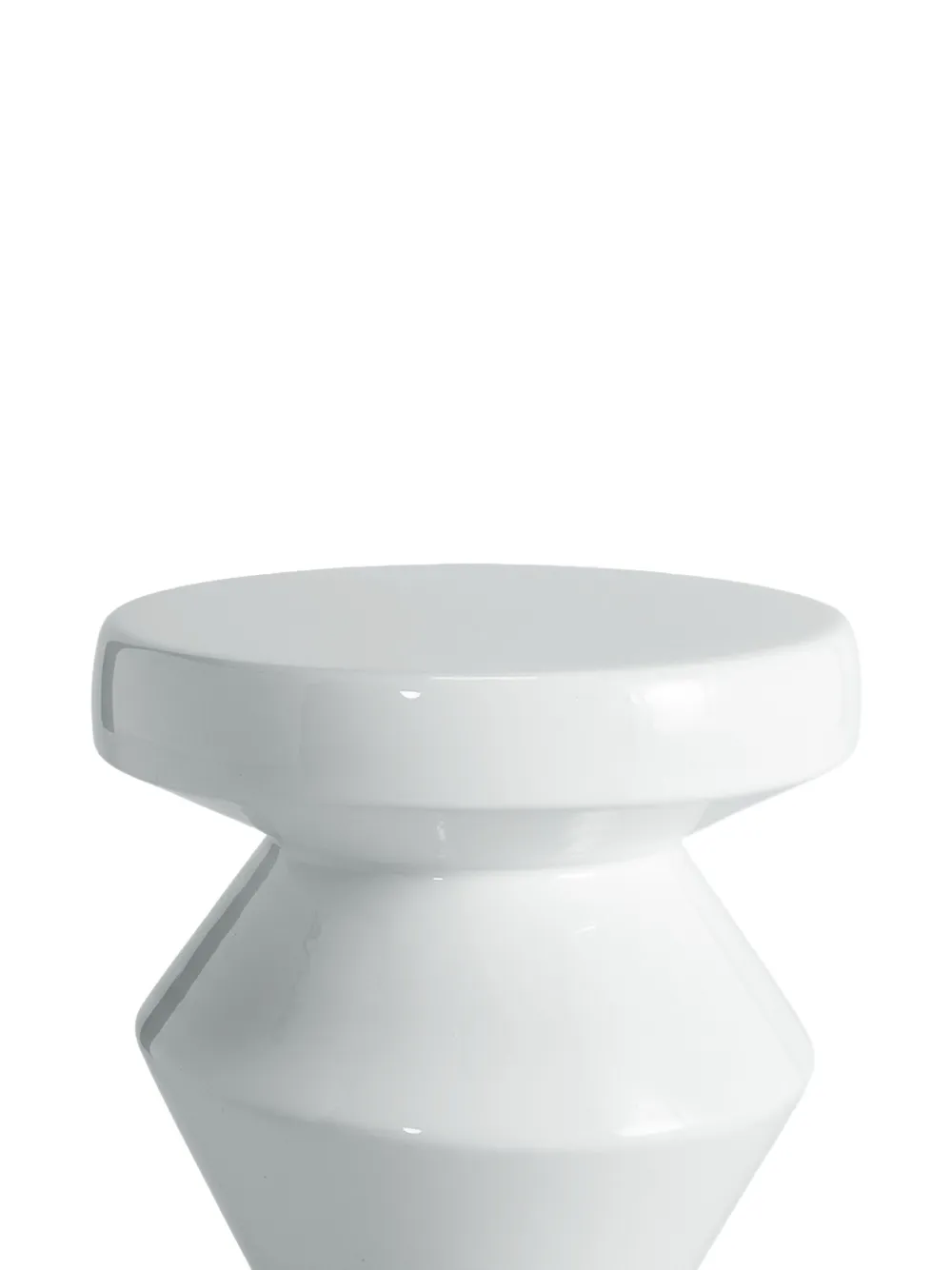 Gervasoni 1882 Inout 48 side table (32cm x 44cm) | White | Image 1