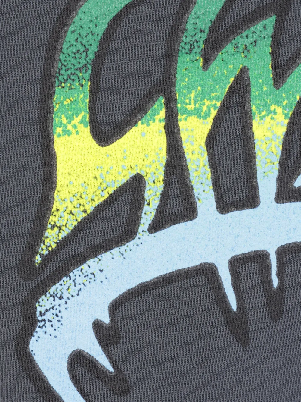 Cherry World Graphic-print T-shirt In Gray