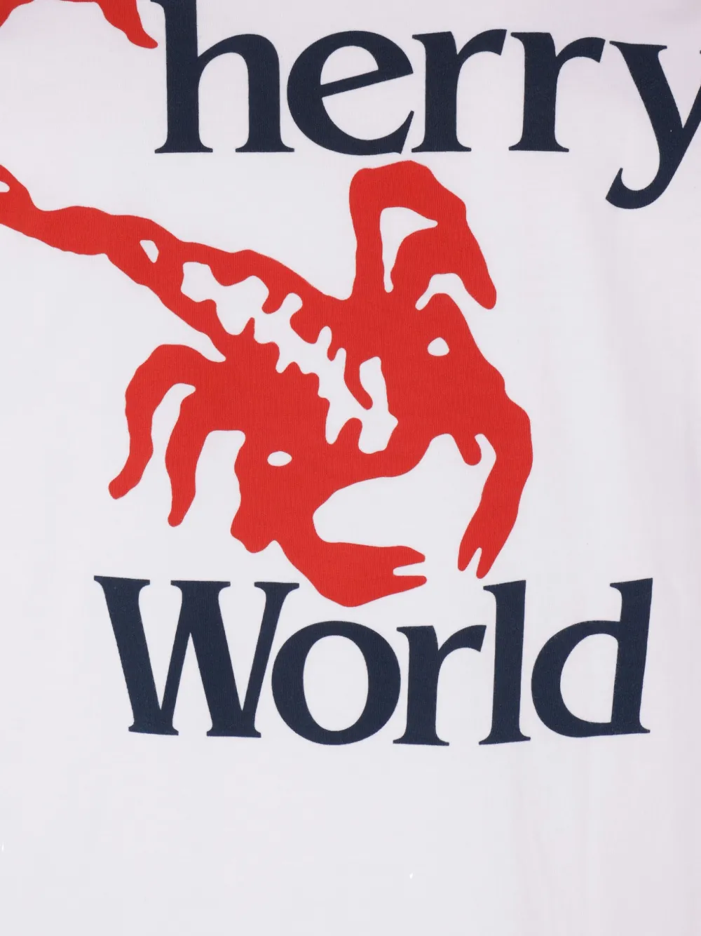 Cherry World Bandana Graphic-print T-shirt In White