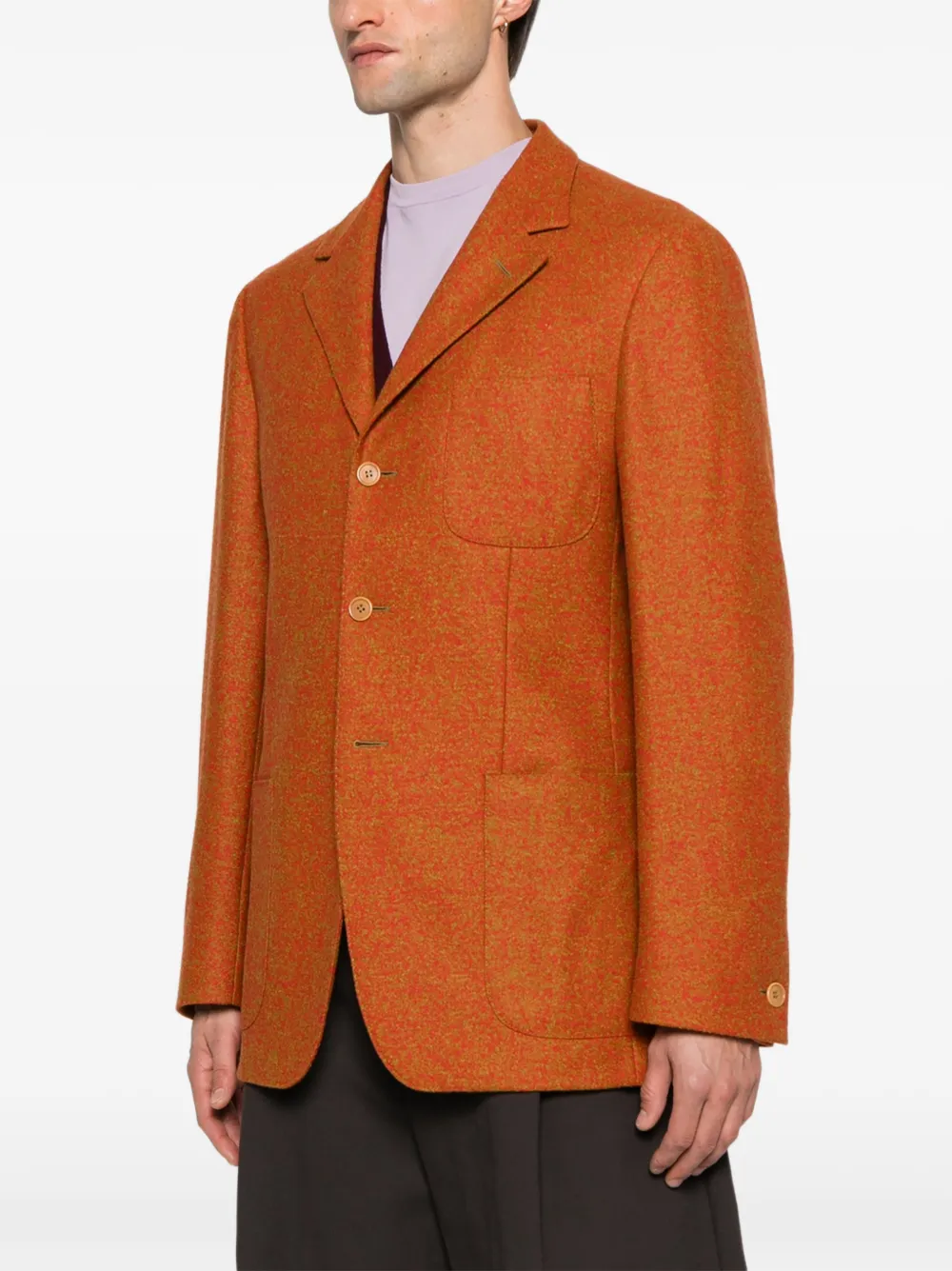 Romeo Gigli Pre-Owned 1990s Buttoned Jacket | Red | FARFETCH