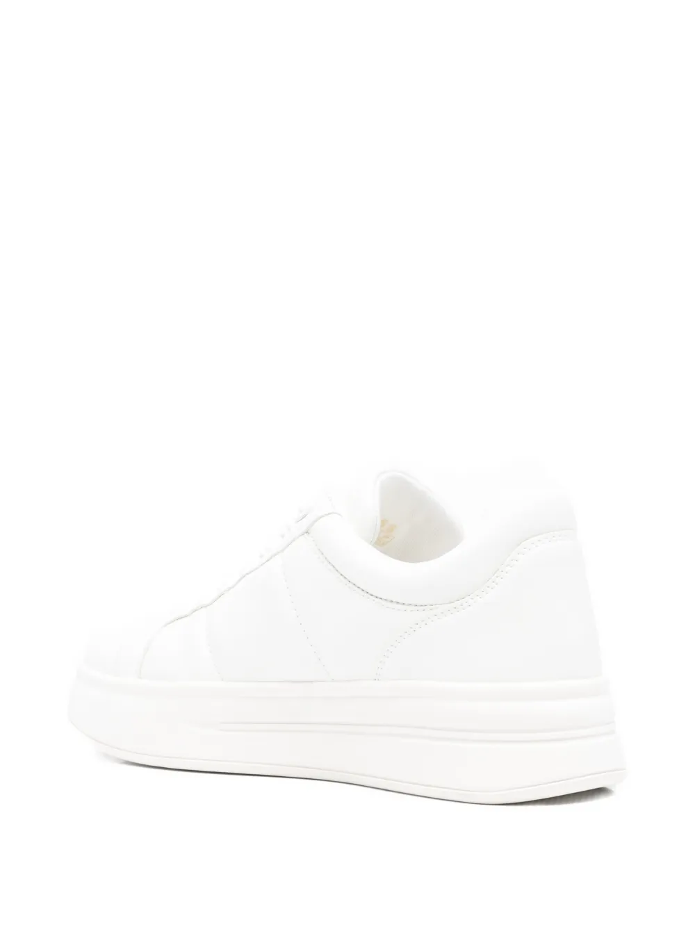 GUESS USA 45mm Welli leather sneakers Wit