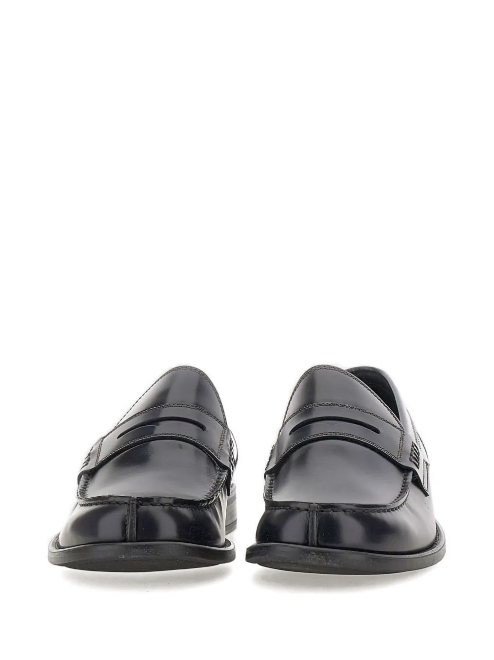 Duca Heritage Monaco leather loafers Zwart