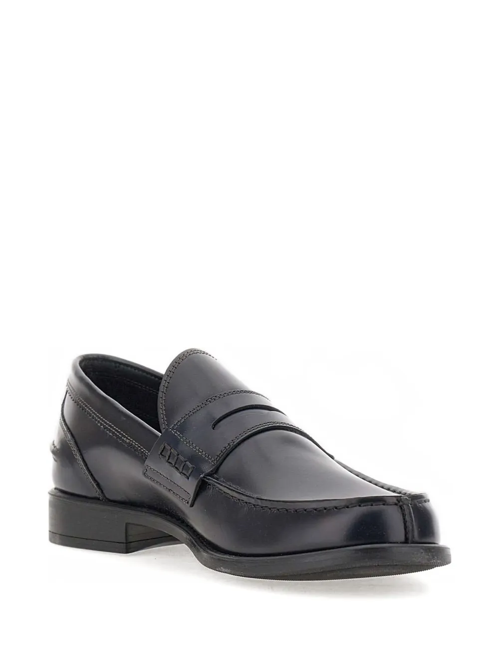 Duca Heritage Monaco leather loafers Zwart