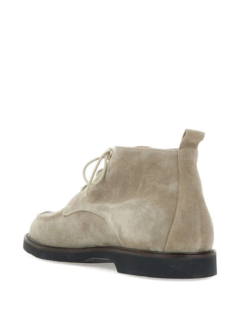 Duca Heritage Ascanio Suede Loafers In Gray