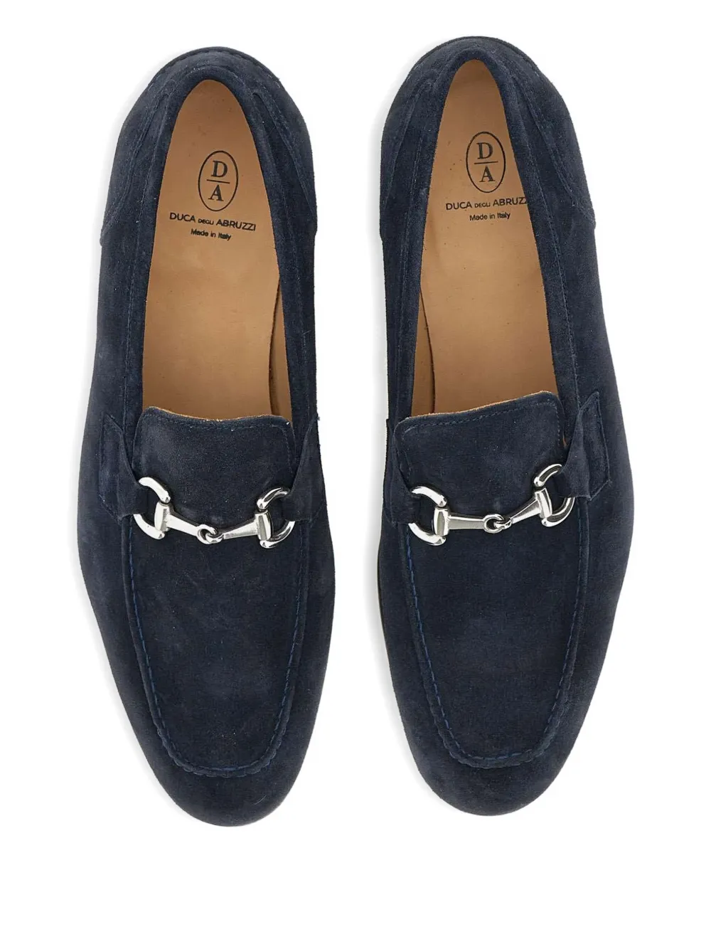 Duca Heritage Vasco suede loafers Blauw