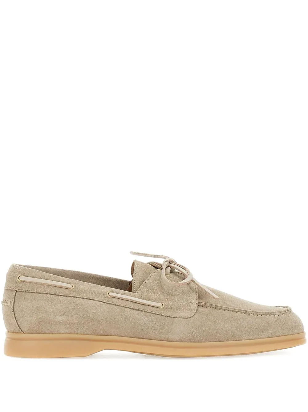 Duca Heritage Bista Kaleido suede Loafers Beige
