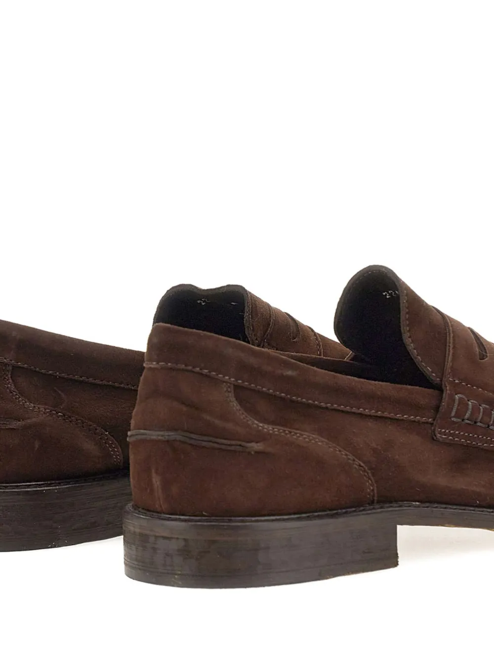 Duca Heritage Amalfi suede loafers Bruin
