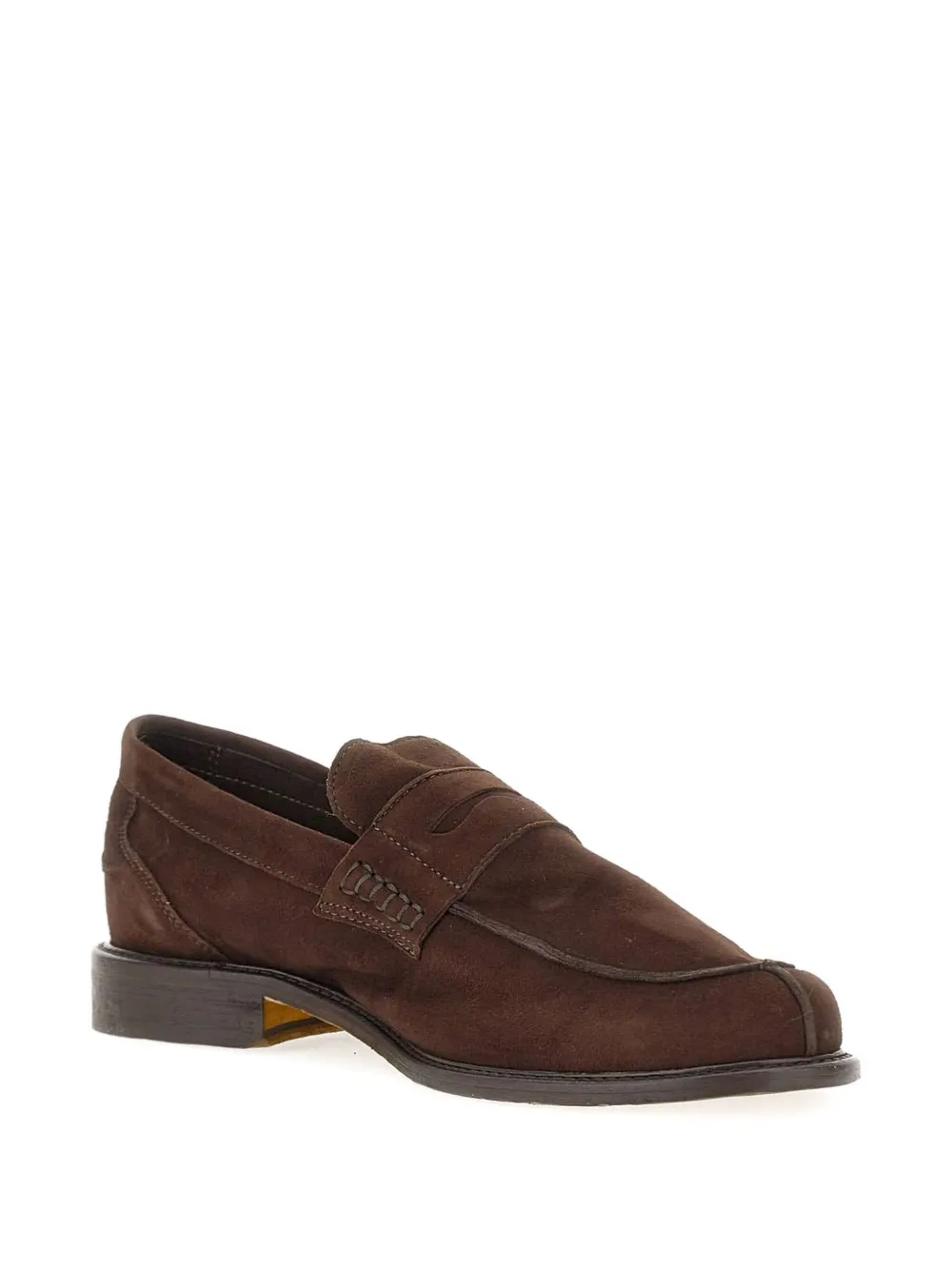 Duca Heritage Amalfi suede loafers Bruin