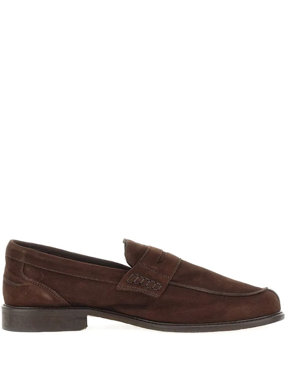 Duca Heritage Amalfi suede loafers Bruin