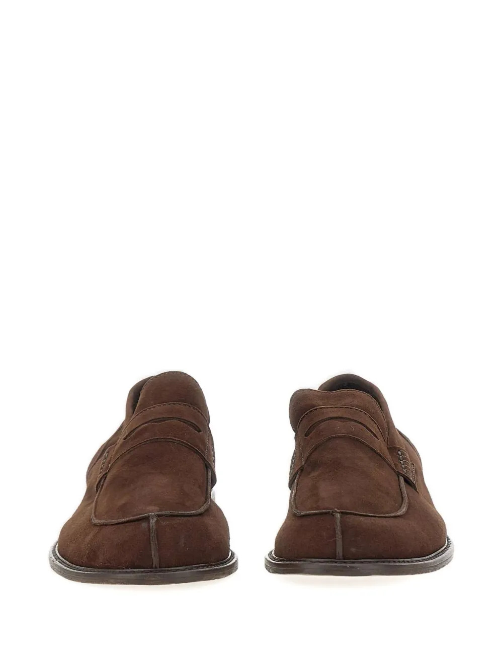 Duca Heritage Amalfi suede loafers Bruin