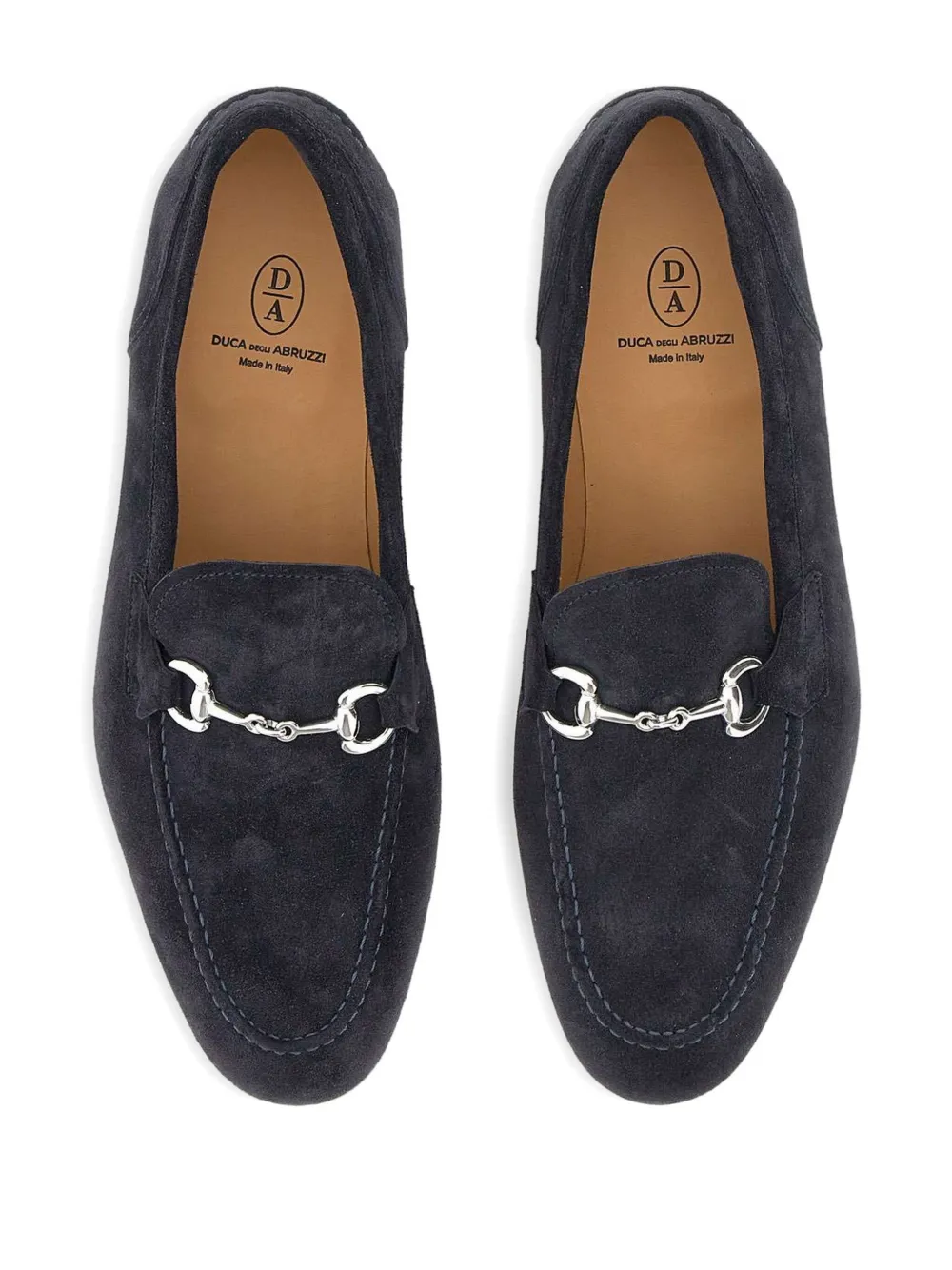 Duca Heritage Vasco Kaleido 422 suede loafers Blauw