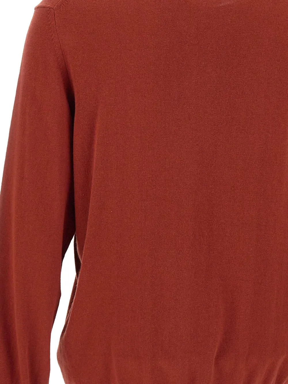 La Martina Embroidered-logo Sweater In Brown