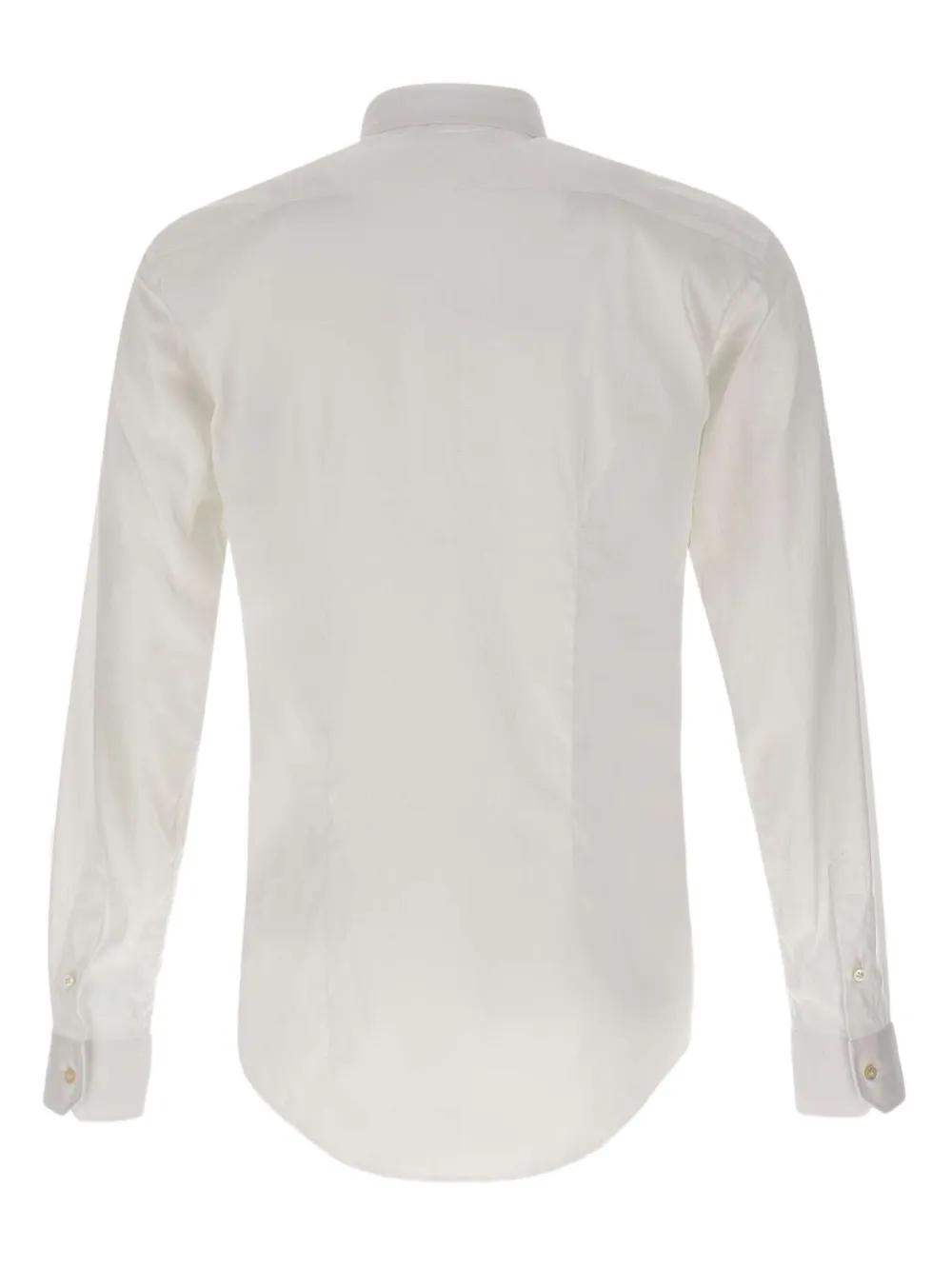 Brian Dales classic-collar button shirt - Wit
