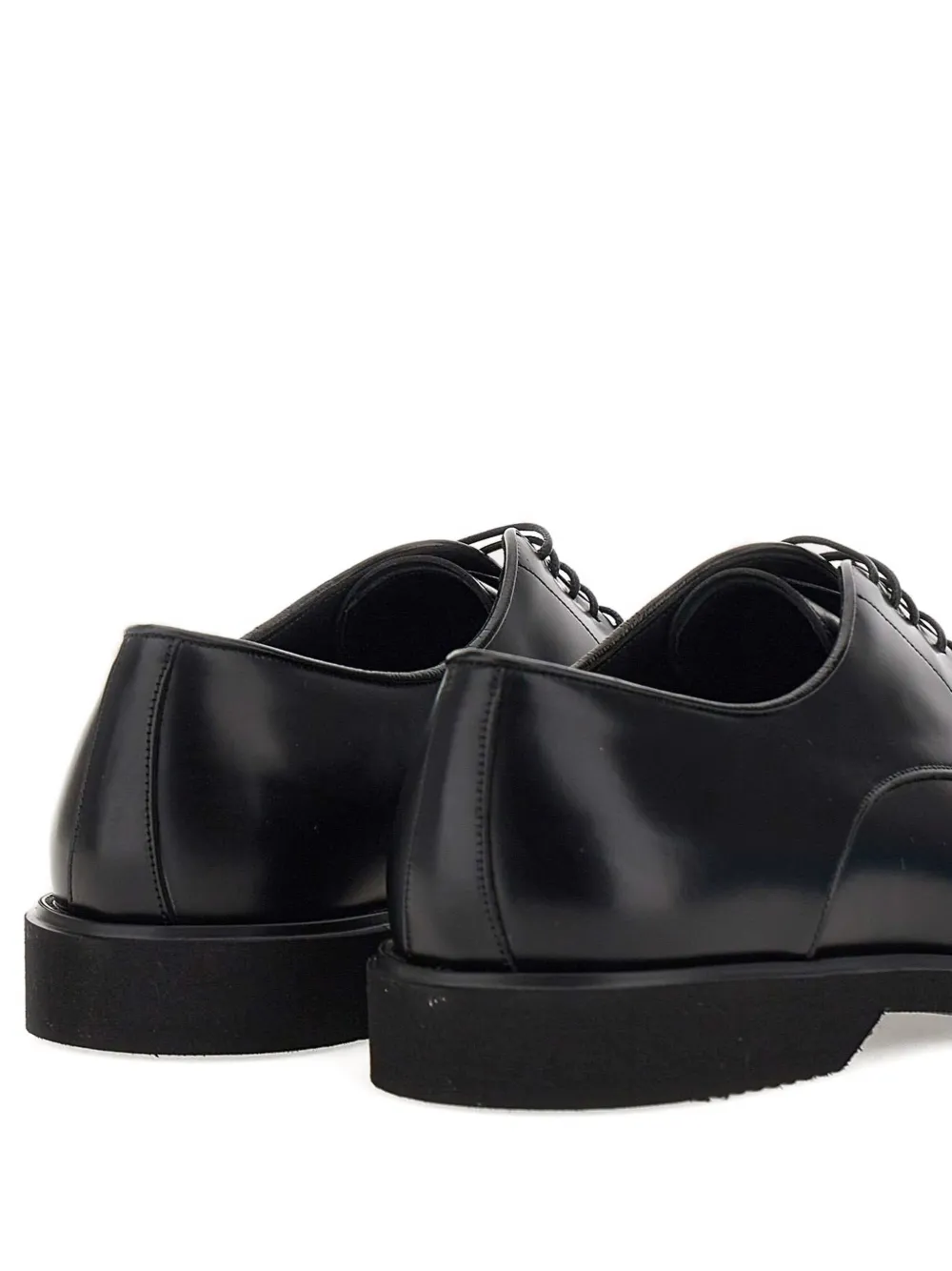 Duca Heritage VT03Valent Windsor leather derby shoes Zwart