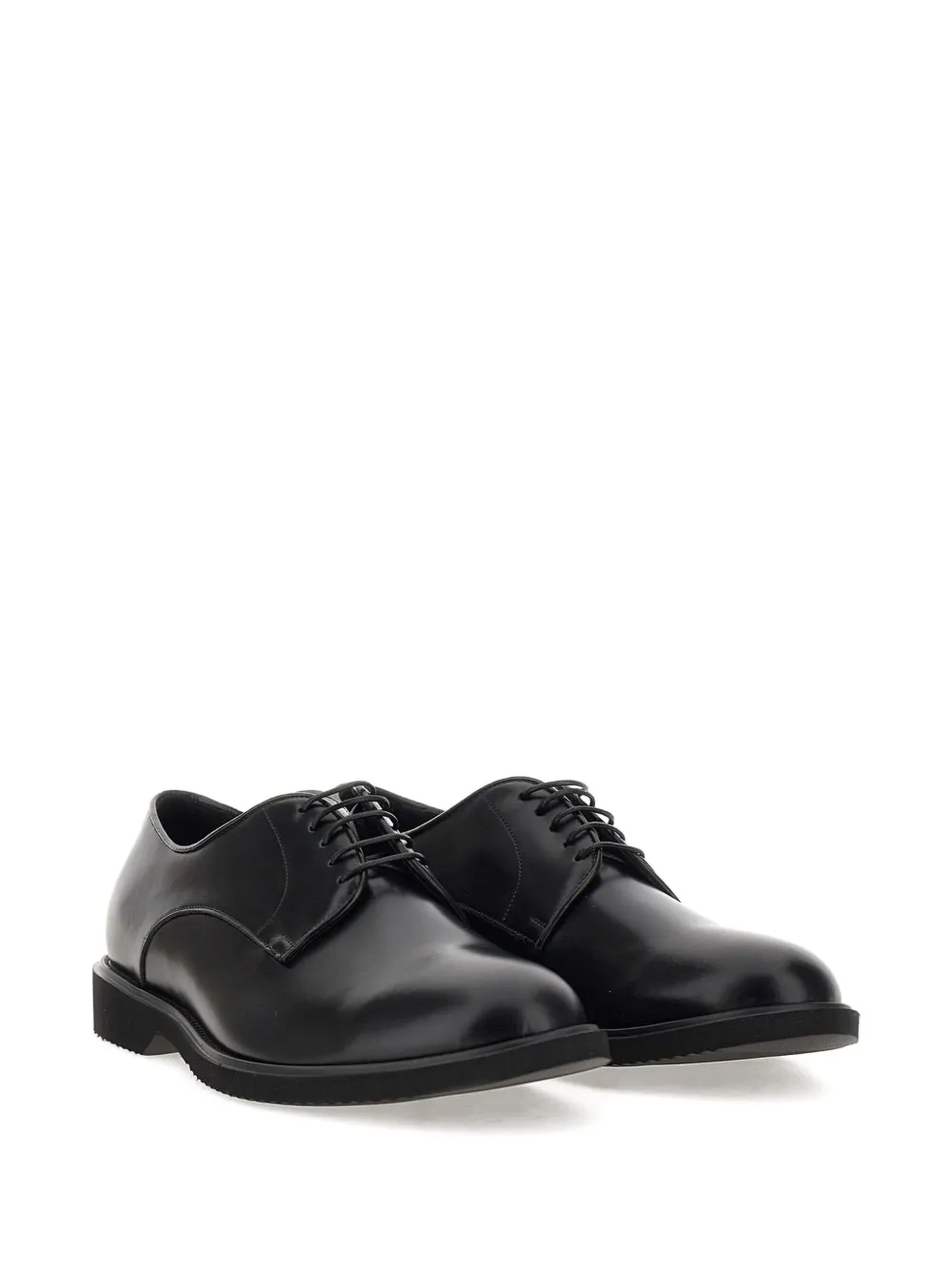 Duca Heritage VT03Valent Windsor leather derby shoes Zwart