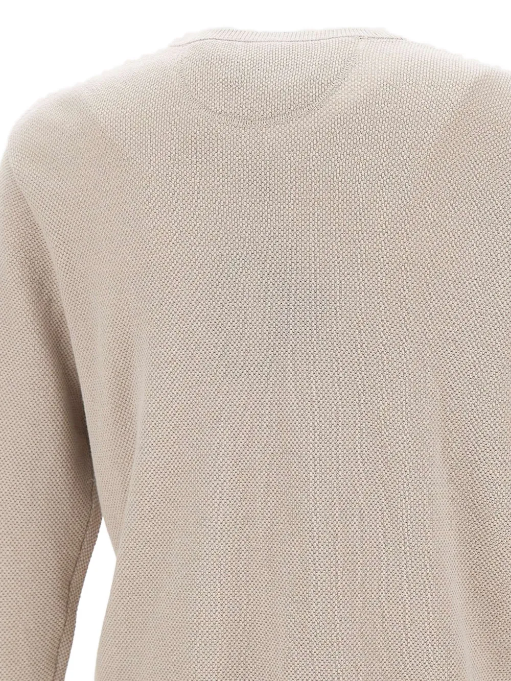 La Martina Trui met geborduurd logo Beige