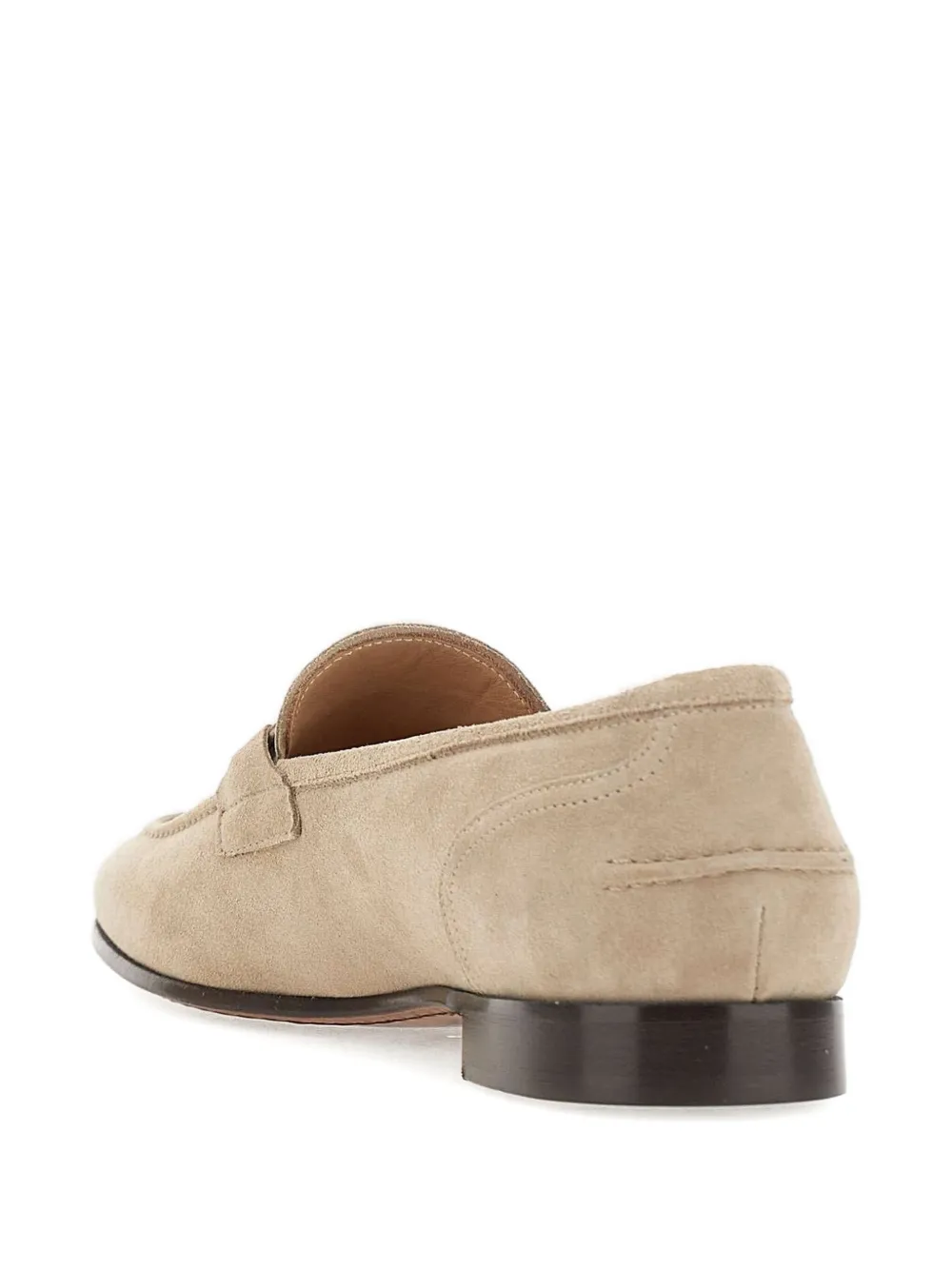 Duca Heritage Vasco Suede Loafers In Neutral