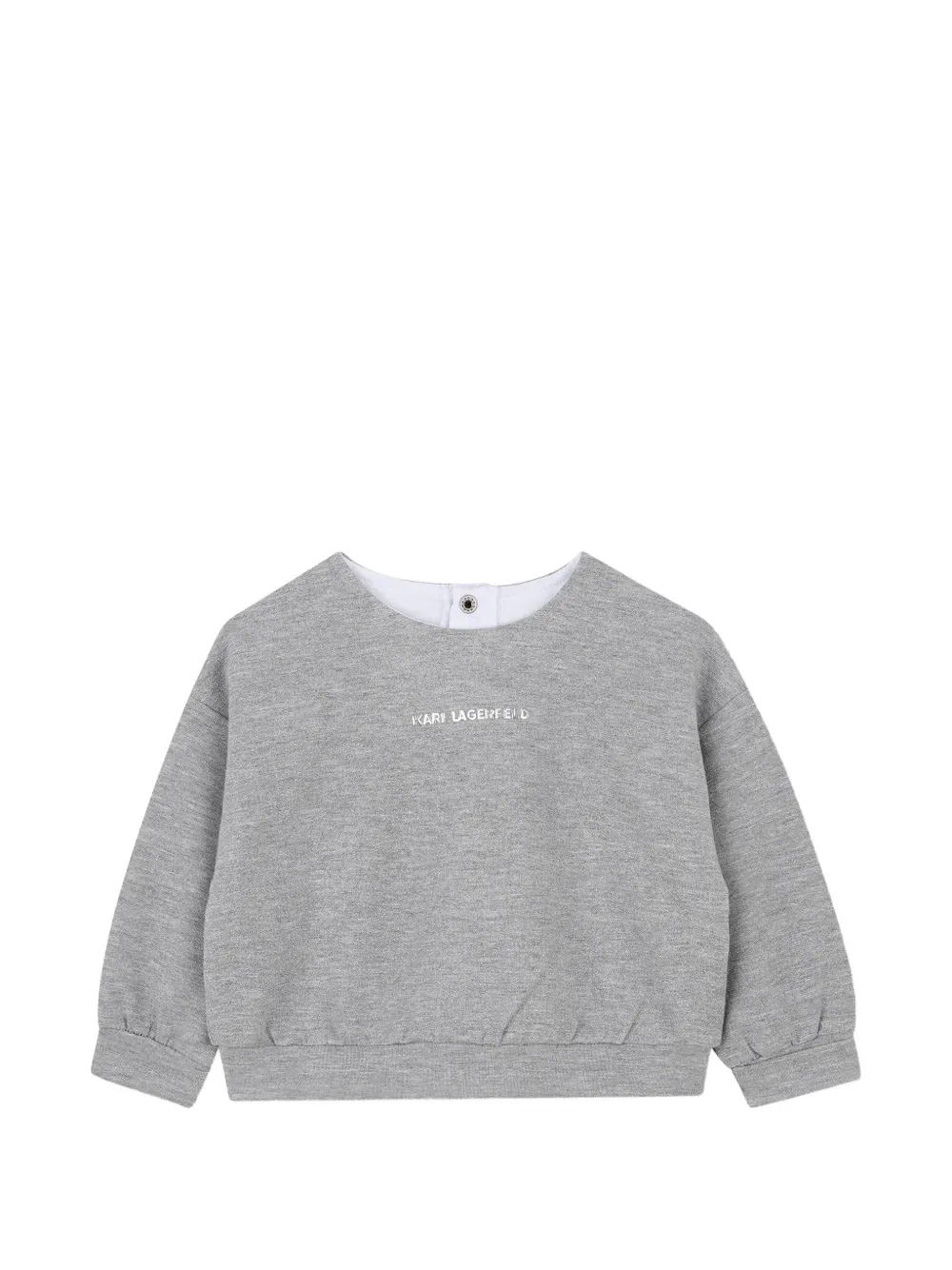 Karl Lagerfeld Kids logoprinten tutu set Grijs