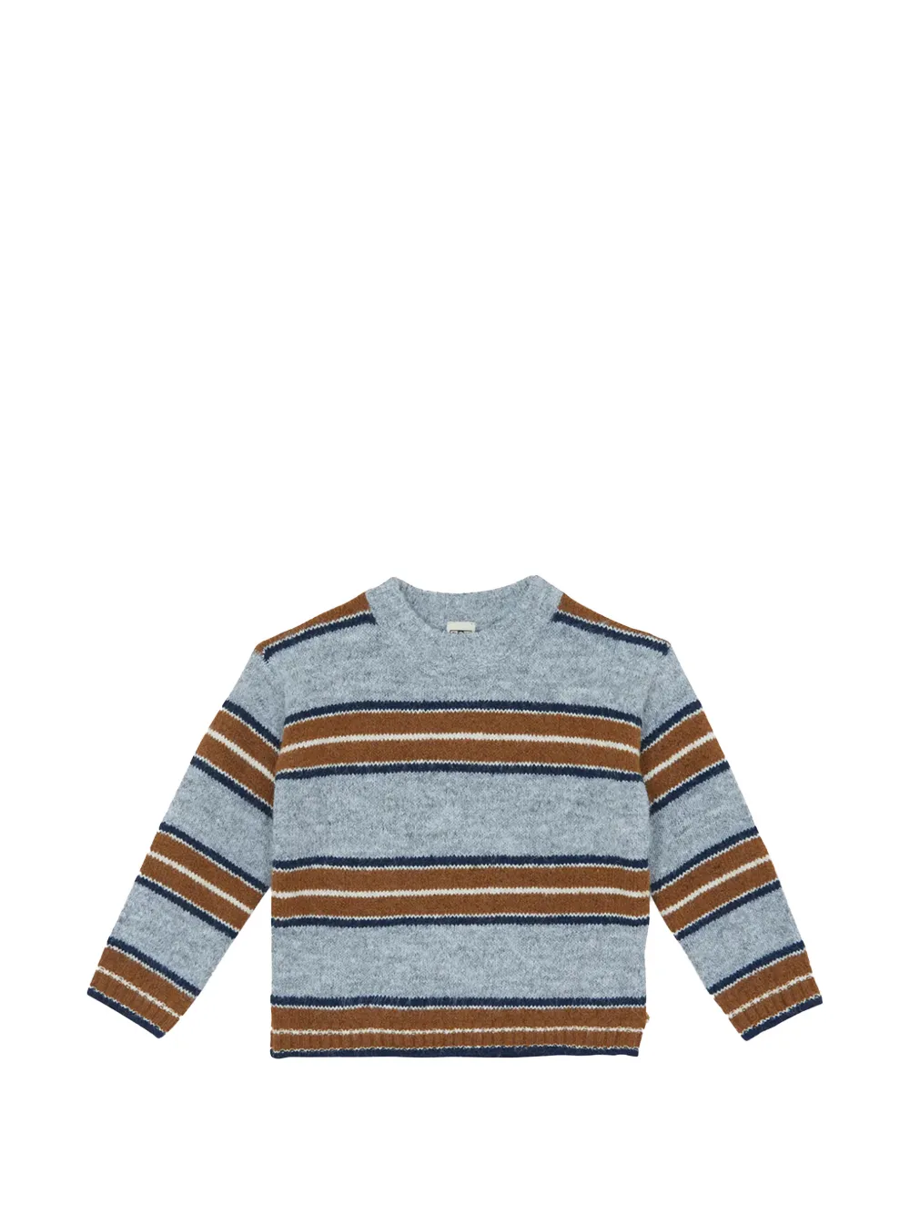 Bonton striped sweater - Grigio