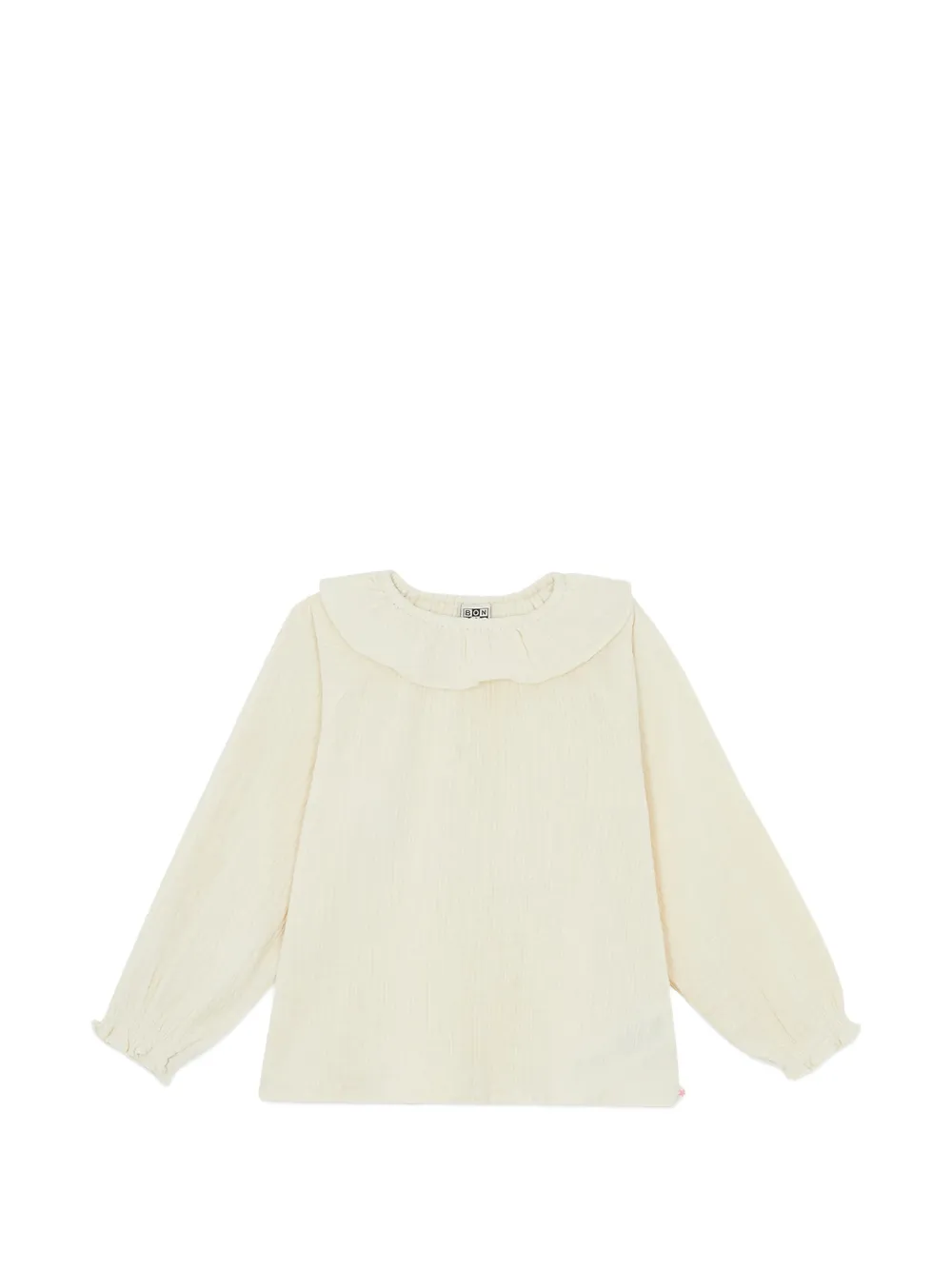 Bonton ruffled-collar blouse - Toni neutri