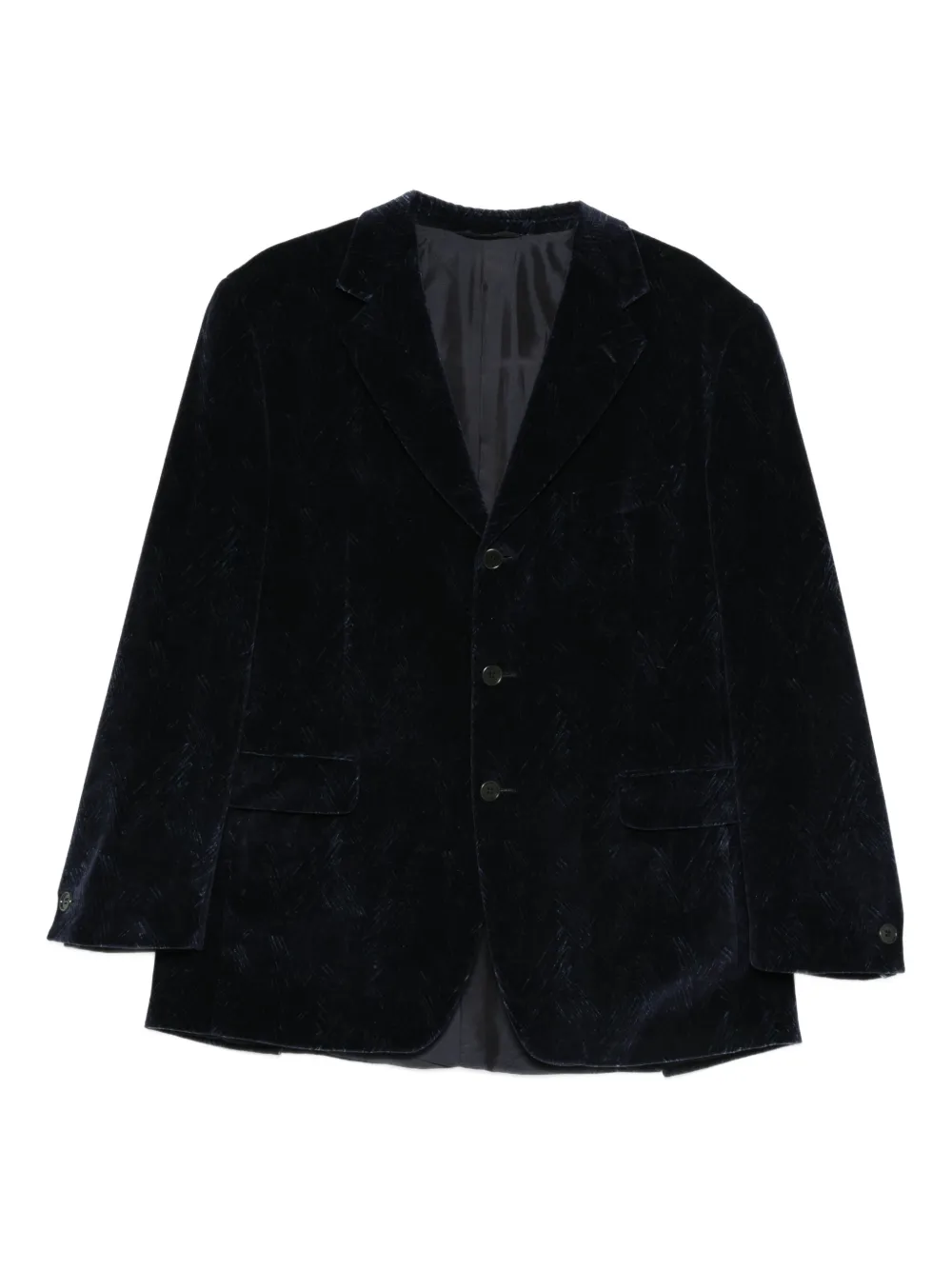 Romeo Gigli Pre-Owned 1990s button blazer | Blue | Image 1