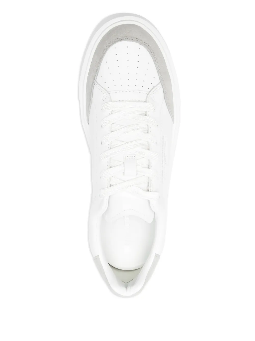 Karl Lagerfeld Panelled Sneakers In White