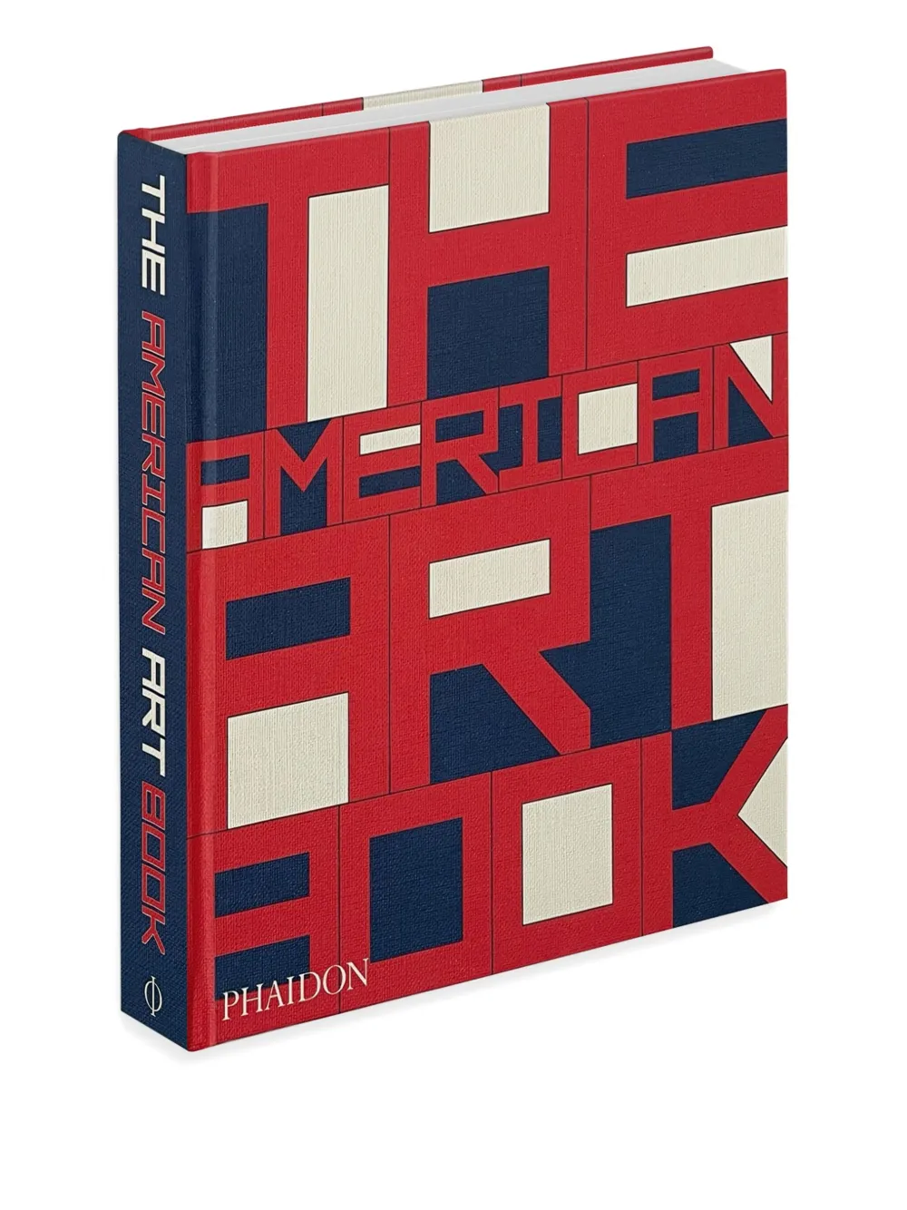 Phaidon Press The American Art Book Hardcover Book In Red