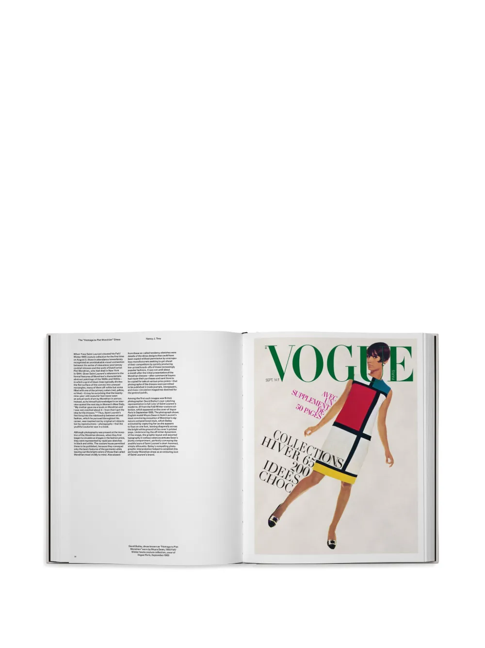 Phaidon Press Yves Saint Laurent And Photography Hardcover Book In Black