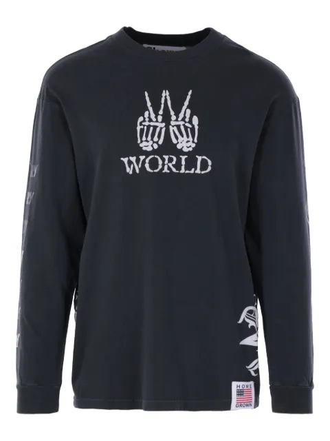 Cherry World Skeleton long-sleeve T-shirt