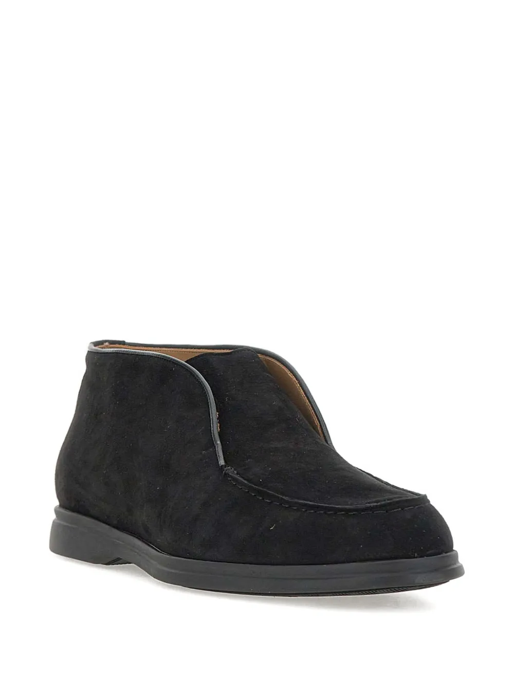 Duca Heritage Leo suede loafers - Zwart
