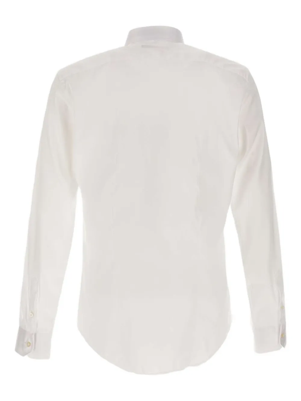 Brian Dales classic collar button cuff shirt - Wit