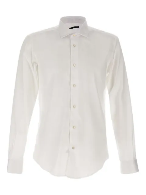 Brian Dales classic collar button cuff shirt