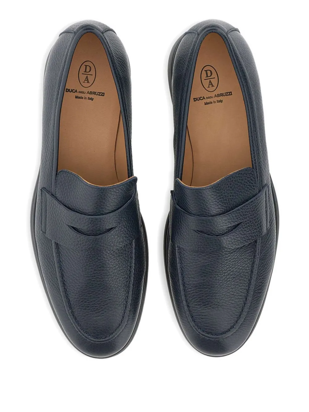 Duca Heritage Piero4 leather loafers Blauw