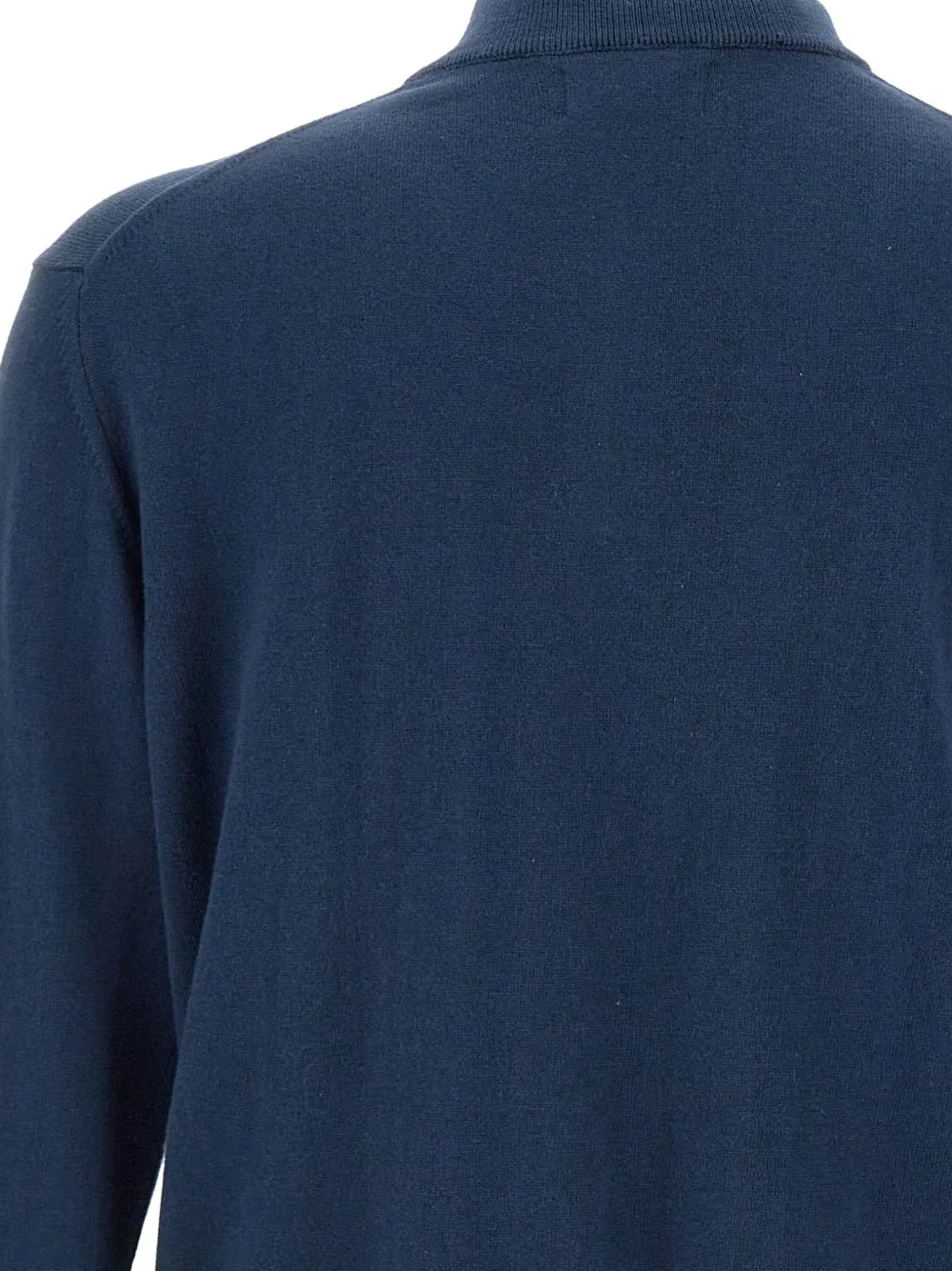 La Martina Trui met geborduurd logo Blauw