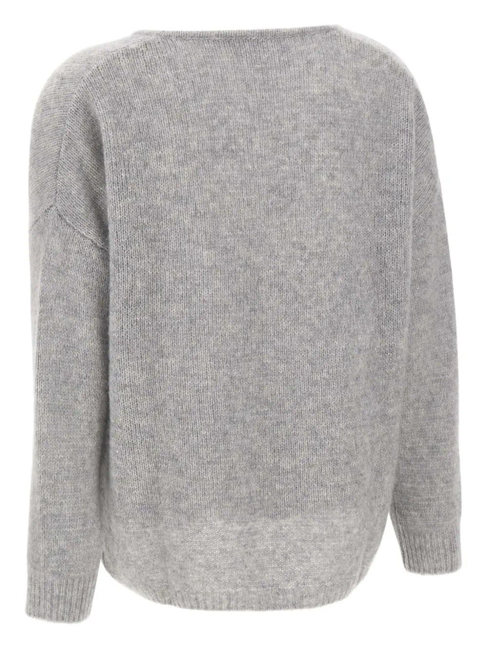 Hemisphere suéter de canalé con cuello en V | Suéteres | Image 2