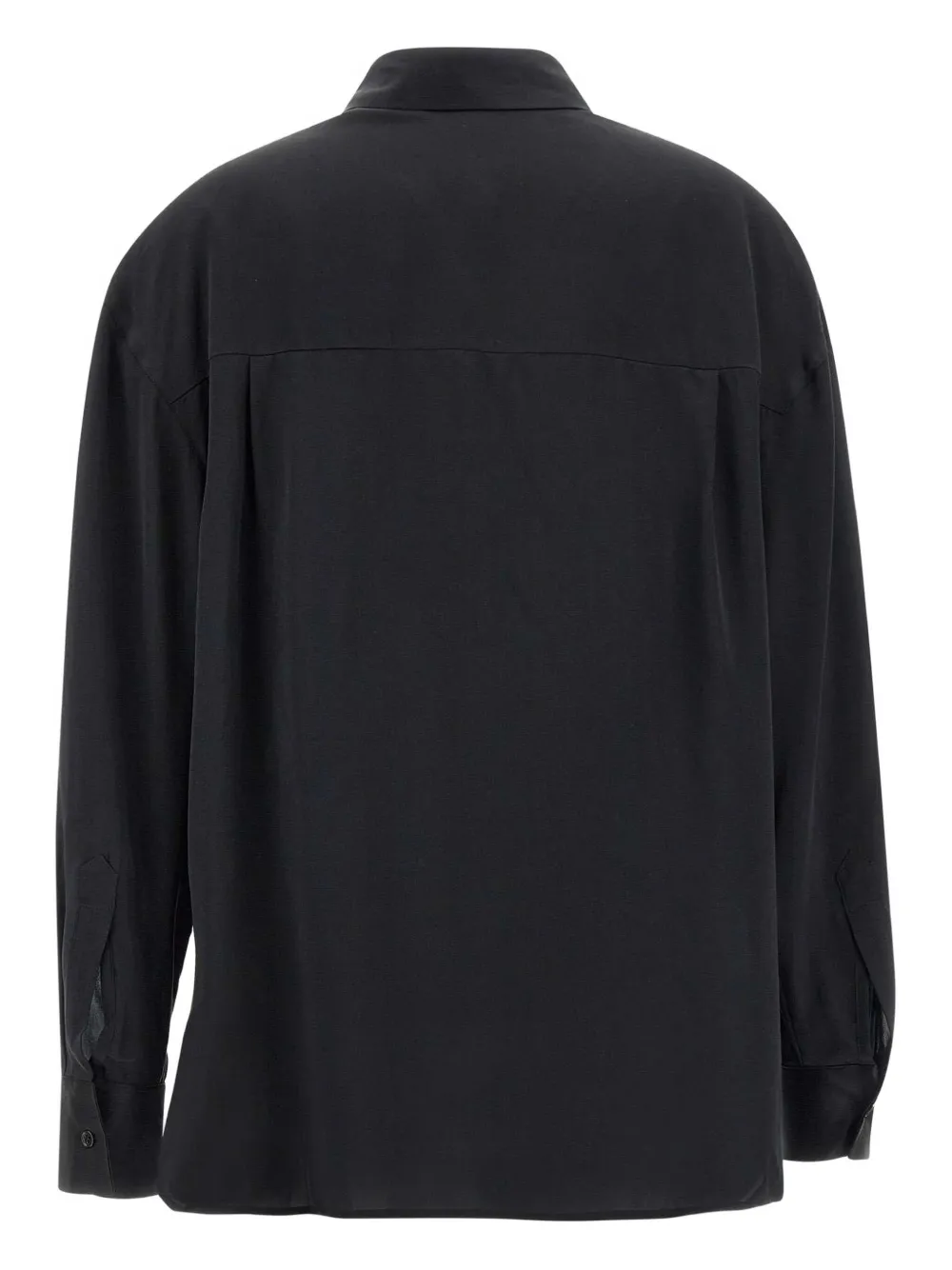 IRO button long-sleeve shirt - Zwart