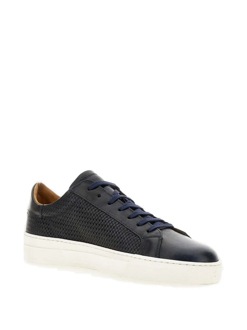 Duca Heritage Panama leather sneakers Blauw