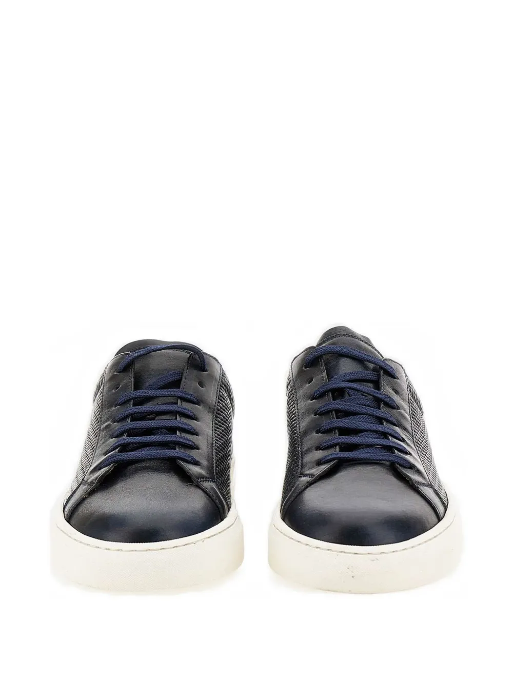 Duca Heritage Panama leather sneakers Blauw