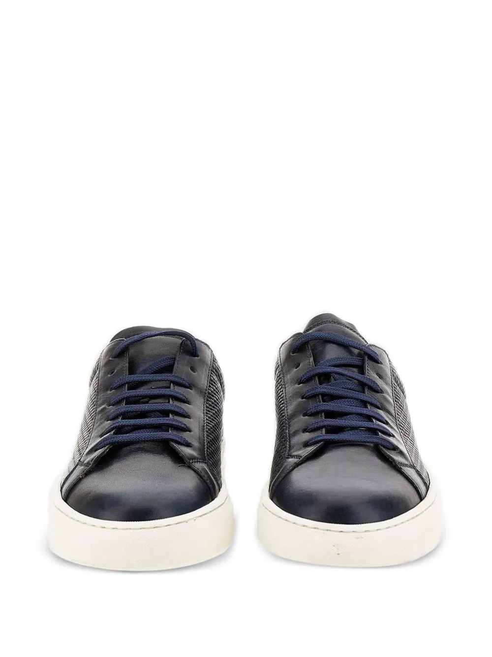 Duca Degli Abruzzi Panama Leather Sneakers - Blue 