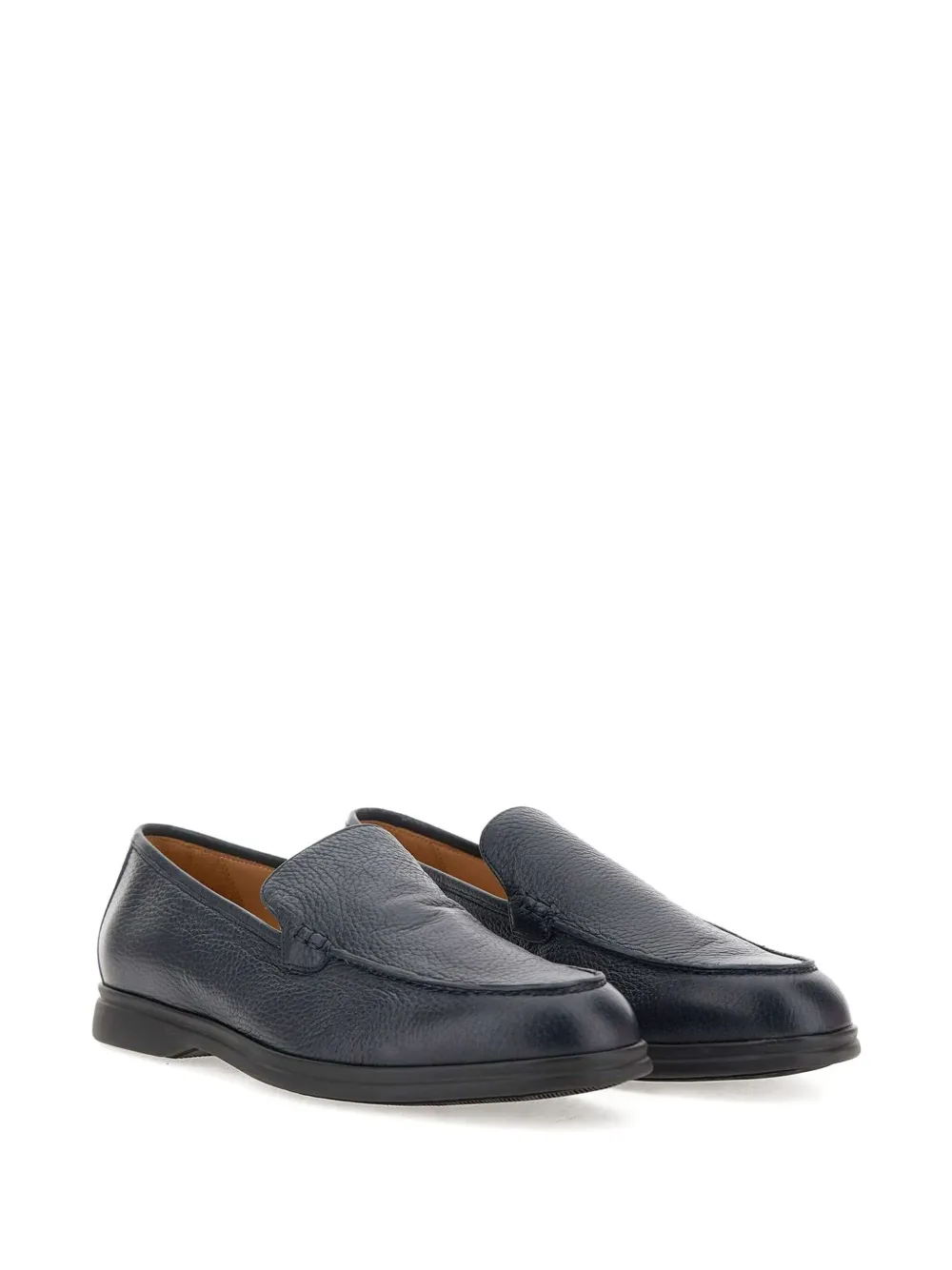 Duca Heritage Lorenzo Plain leather loafers - Blauw