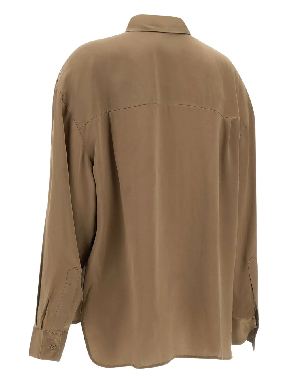 IRO Jarila blouse met knopen Bruin