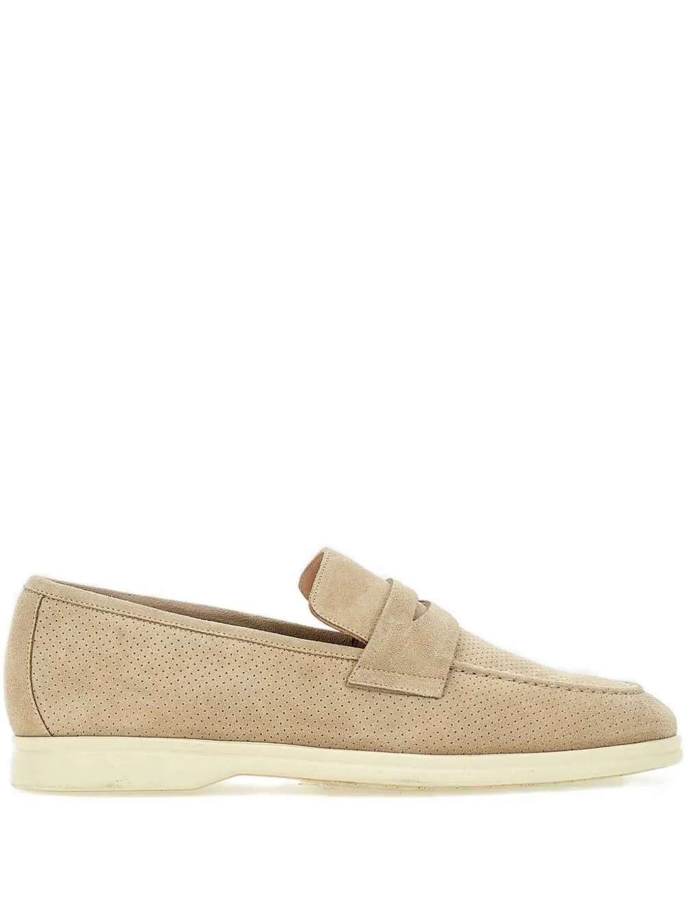 Duca Heritage Piero1 suede loafers Beige
